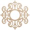 Ekena Millwork Dijon Wood Fretwork Pierced Ceiling Medallion, Alder, 16"OD x 5 1/4"ID x 3/8"T CMWP16X16X0375DIAL - alternate 1